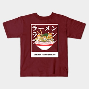 Violet's Ramen Shop Kids T-Shirt